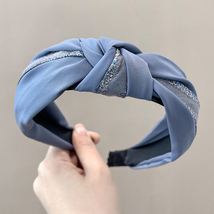 Jewelry WholesaleWholesale cross lace vintage wide-brimmed hair band JDC-HD-HuiY003 Headband 慧逸 %variant_option1% %variant_option2% %variant_option3%  Factory Price JoyasDeChina Joyas De China