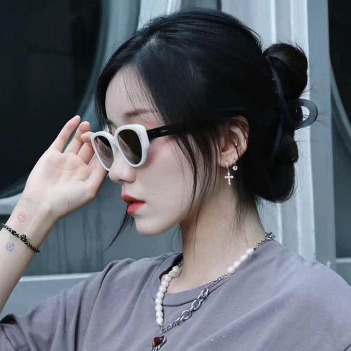 Wholesale Sunglasses PC Hip Hop Punk Style Cat Eye Bump JDC-SG-XiA046