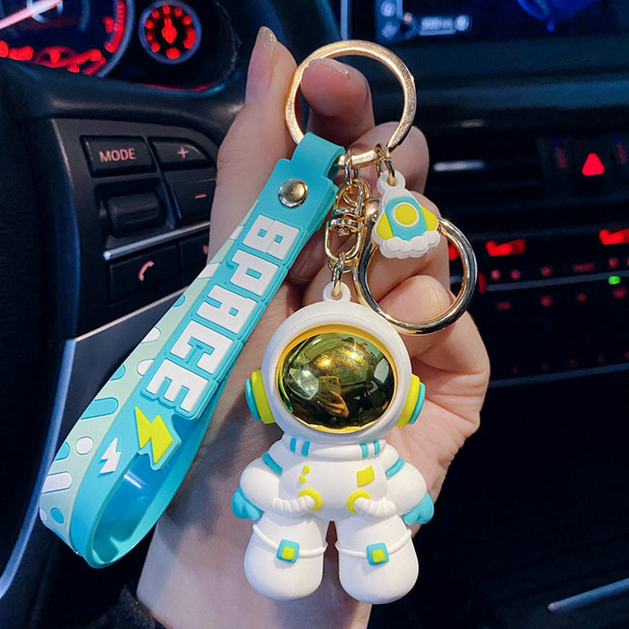 Jewelry WholesaleWholesale Cartoon Cool Astronaut Epoxy Delicate Keychain JDC-KC-Yaoyun002 Keychains 瑶韵 %variant_option1% %variant_option2% %variant_option3%  Factory Price JoyasDeChina Joyas De China