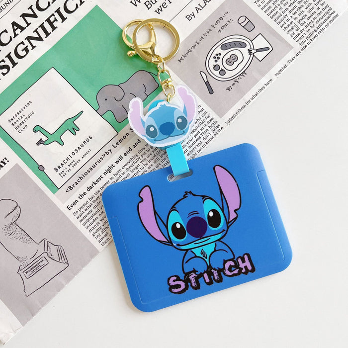 Wholesale Cartoon Card Sleeve PVC Keychain MOQ≥2 JDC-KC-JAD001