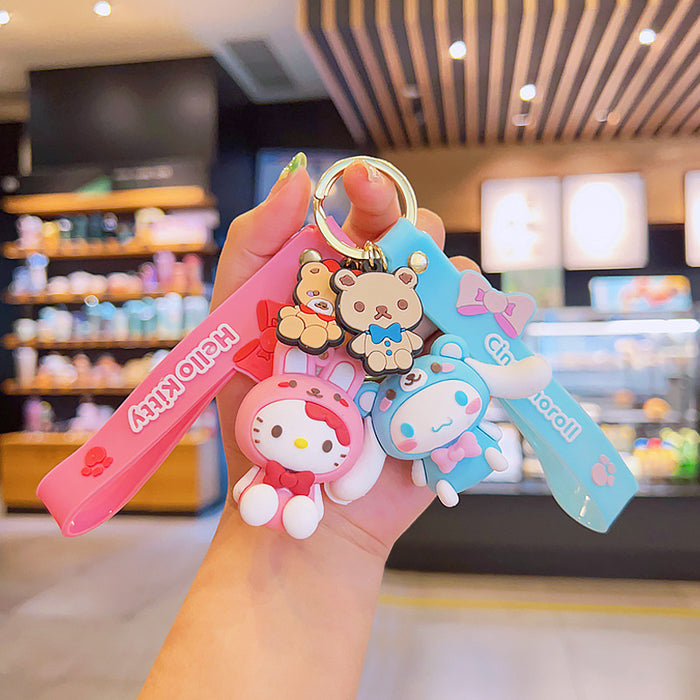 Wholesale Keychains PVC Alloy Animation Cartoon Cute(S) MOQ≥2 JDC-KC-YDao058