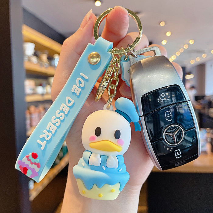 Wholesale Cartoon Soft Adhesive Cute Keychain (M) JDC-KC-JG230