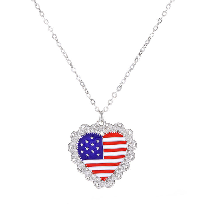 Wholesale 4th of July Independence Day Jewelry Sets JDC-BT-WangD001