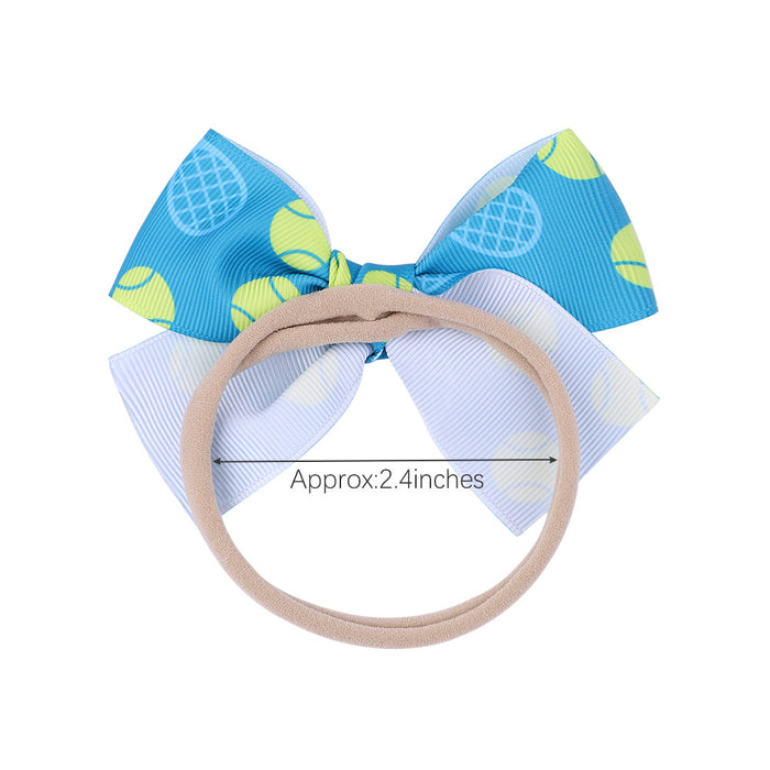 Jewelry WholesaleWholesale printed bow nylon hair band  JDC-HD-YL008 Headband 雅伦 %variant_option1% %variant_option2% %variant_option3%  Factory Price JoyasDeChina Joyas De China