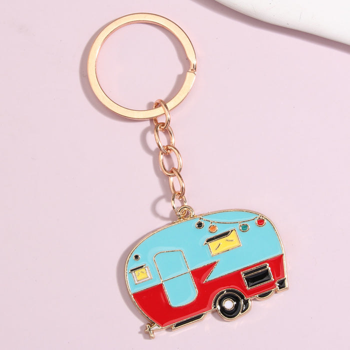 Wholesale Keychain Metal Car Enamel MOQ≥2 JDC-KC-XiangH014