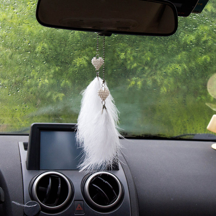 Wholesale Love Fluff Car Ornament Dreamcatcher MOQ≥2 JDC-DC-MengS035