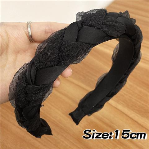 Wholesale Headband Organza Chain Tooth Braid MOQ≥2 JDC-HD-CMSP001