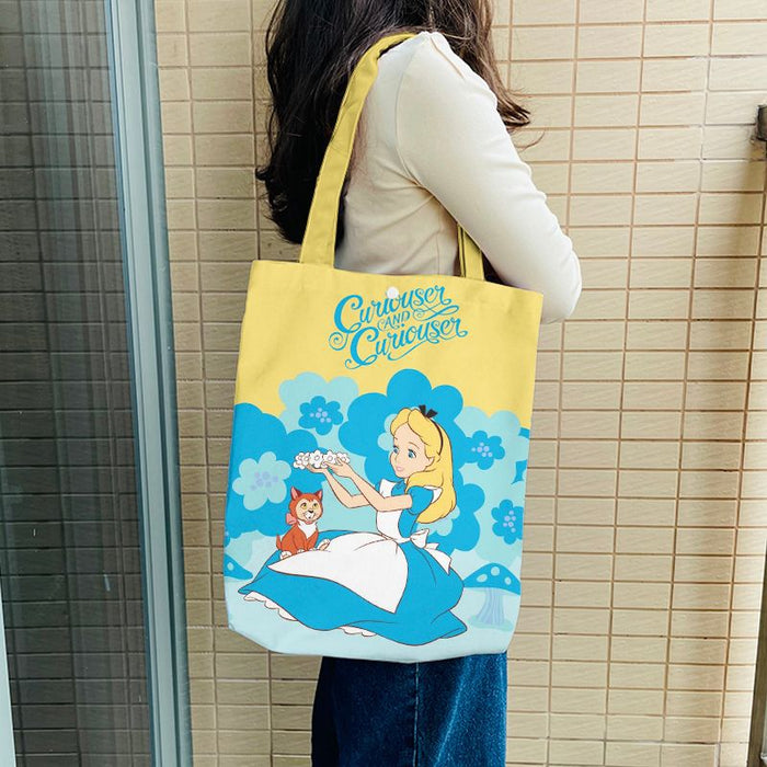 Wholesale shoulder bag Canvas Cartoon Anime Peripherals MOQ≥3 JDC-SD-Tengdi001