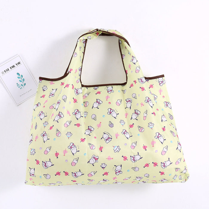 Wholesale Cartoon Cloth Shopping Bag Folding Eco-Friendly Tote Bag (F) MOQ≥10 JDC-HB-Xinka001