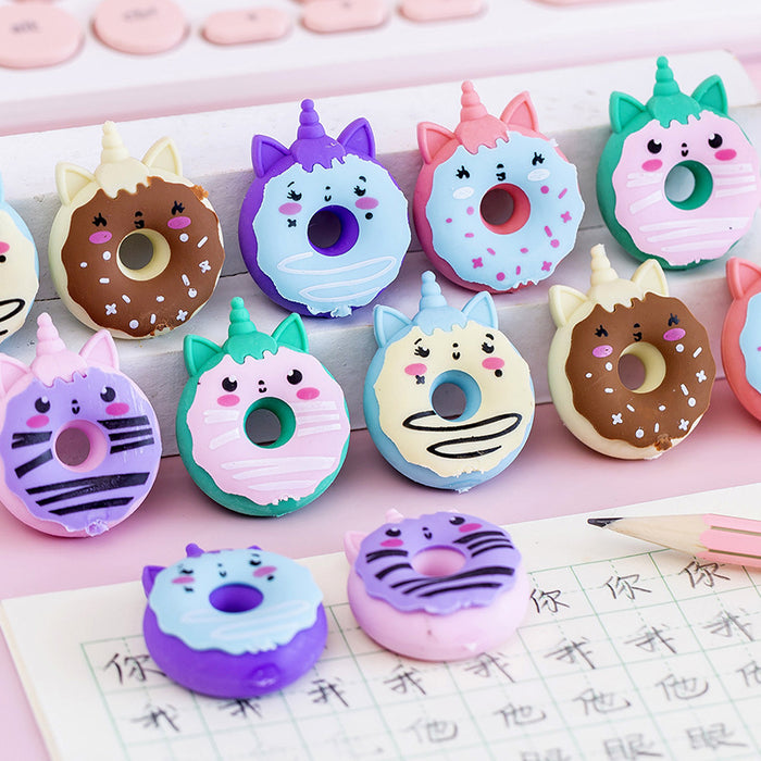 Jewelry WholesaleWholesale Cartoon Donut Eraser JDC-ERA-XFeng002 Eraser 旭凤 %variant_option1% %variant_option2% %variant_option3%  Factory Price JoyasDeChina Joyas De China