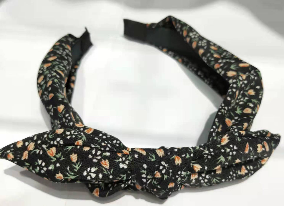 Jewelry WholesaleWholesale retro style small floral bow headband JDC-HD-hemin016 Headband 和鸣 %variant_option1% %variant_option2% %variant_option3%  Factory Price JoyasDeChina Joyas De China