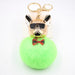 Jewelry WholesaleWholesale French Bulldog Alloy Faux Hair PVC Hairball Pom Pom  Keychain JDC-KC-Zuge017 Keychains 祖格 %variant_option1% %variant_option2% %variant_option3%  Factory Price JoyasDeChina Joyas De China