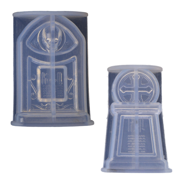 Wholesale candle mold DIY tombstone halloween JDC-DIY-ZOC003