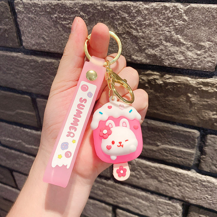 Wholesale keychain pvc pendant doll cute doll pendant JDC-KC-JCai030