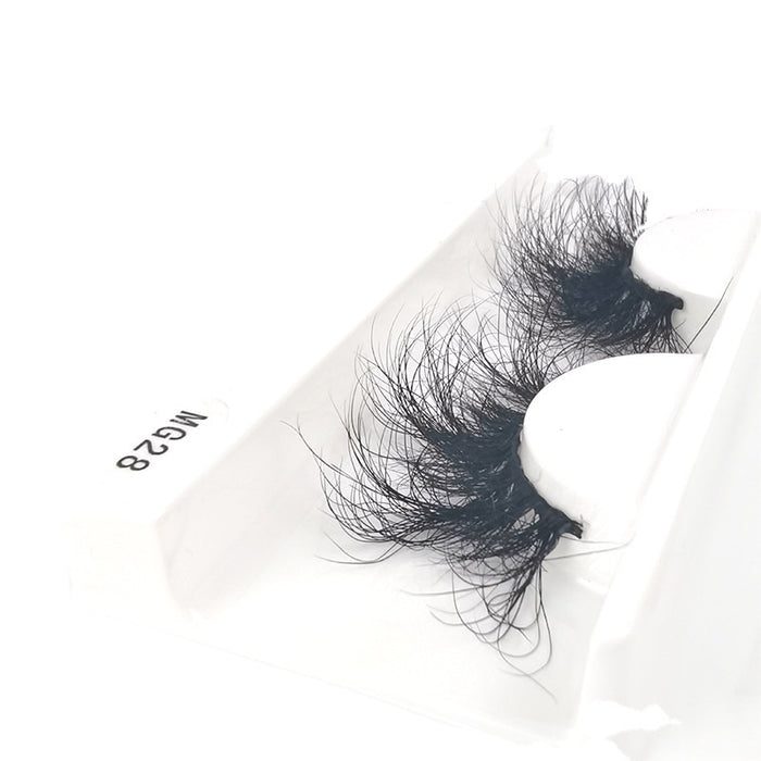 Jewelry WholesaleWholesale pair of 27mm fluffy eyelashes curling messy eyelashes MOQ≥3 JDC-EY-XLin005 eyelashes 馨琳 %variant_option1% %variant_option2% %variant_option3%  Factory Price JoyasDeChina Joyas De China