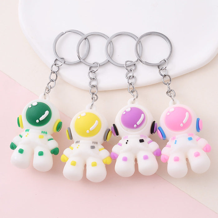 Wholesale Keychain PVC Cute Cartoon Pendant MOQ≥6 JDC-KC-AQing002