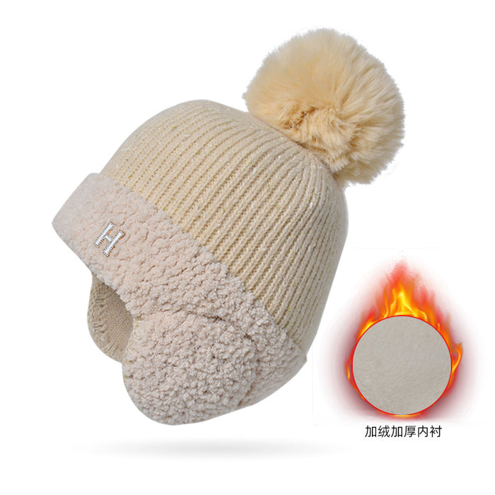 Wholesale Hat Polyester Fleece Winter Warm Ear Protector Head Cap MOQ≥2 JDC-FH-BG016