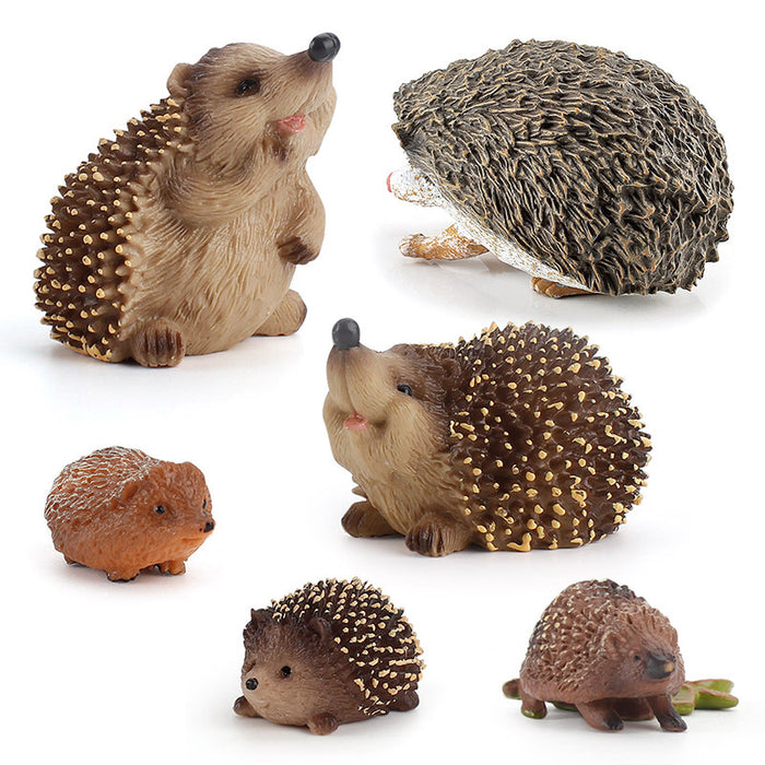 Wholesale Ornament Hedgehog Model PVC JDC-OS-BoLing001