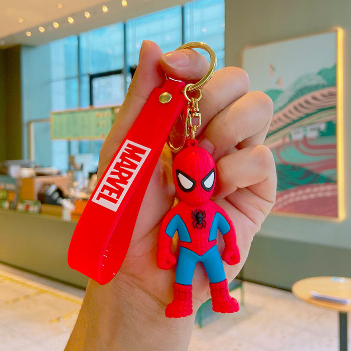 Wholesale Keychains For Backpacks Cartoon Key Chain U.S. Captain Doll Key Pendant Bag MOQ≥2 JDC-KC-YDao024