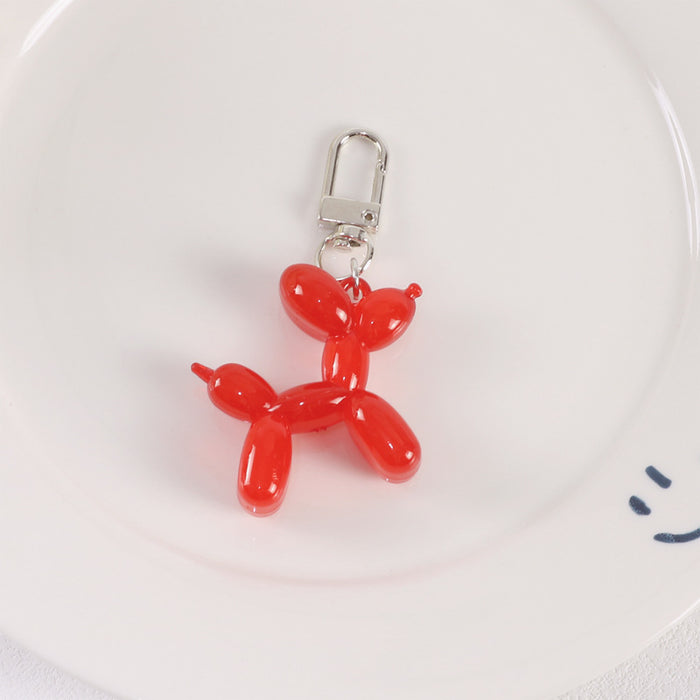 Wholesale Keychains Acrylic Cute Jelly Balloon Dog JDC-KC-YChen009