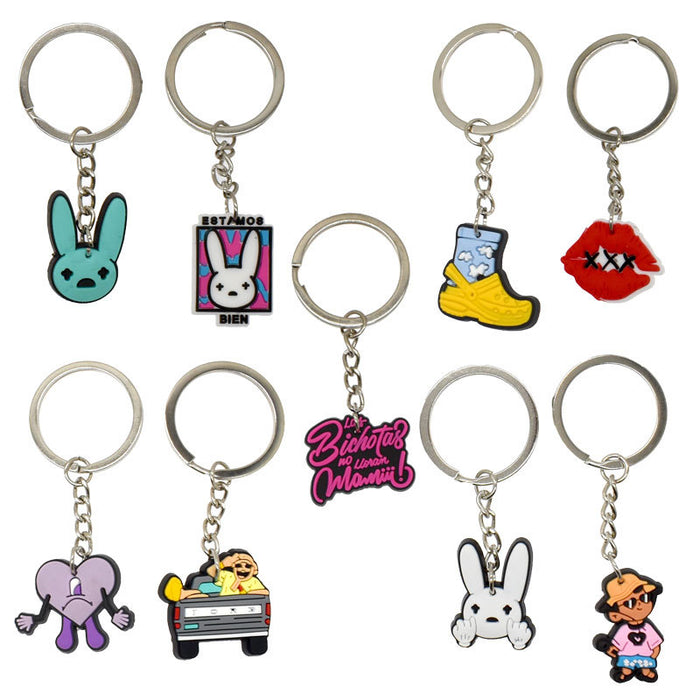 Wholesale Keychains PVC Cute Cartoon Anime(M) MOQ≥10 JDC-KC-BZYH003