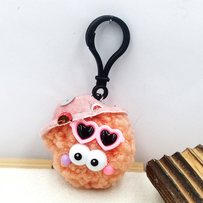 Jewelry WholesaleWholesale Cartoon Briquette Pixie Hairball Keychain MOQ≥2 JDC-KC-QiShi010 Keychains 奇释 %variant_option1% %variant_option2% %variant_option3%  Factory Price JoyasDeChina Joyas De China