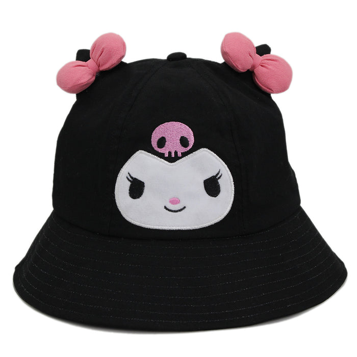 Jewelry WholesaleWholesale cartoon little devil fisherman hat bow cartoon black pot hat JDC-FH-SS006 Fashionhat 双硕 %variant_option1% %variant_option2% %variant_option3%  Factory Price JoyasDeChina Joyas De China