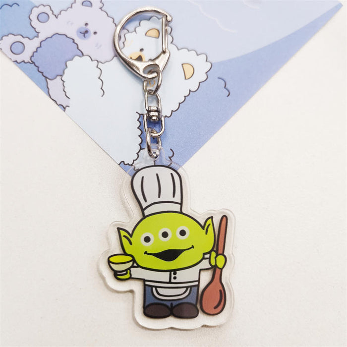 Wholesale Cartoon Toy Acrylic Keychain JDC-KC-GLun001