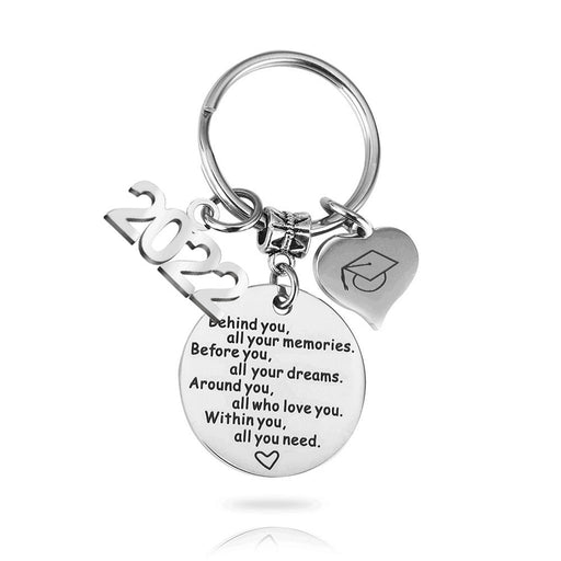 Jewelry WholesaleWholesale Graduation Season Gift Stainless Steel Keychain JDC-KC-Mail001 Keychains 麦伦 %variant_option1% %variant_option2% %variant_option3%  Factory Price JoyasDeChina Joyas De China