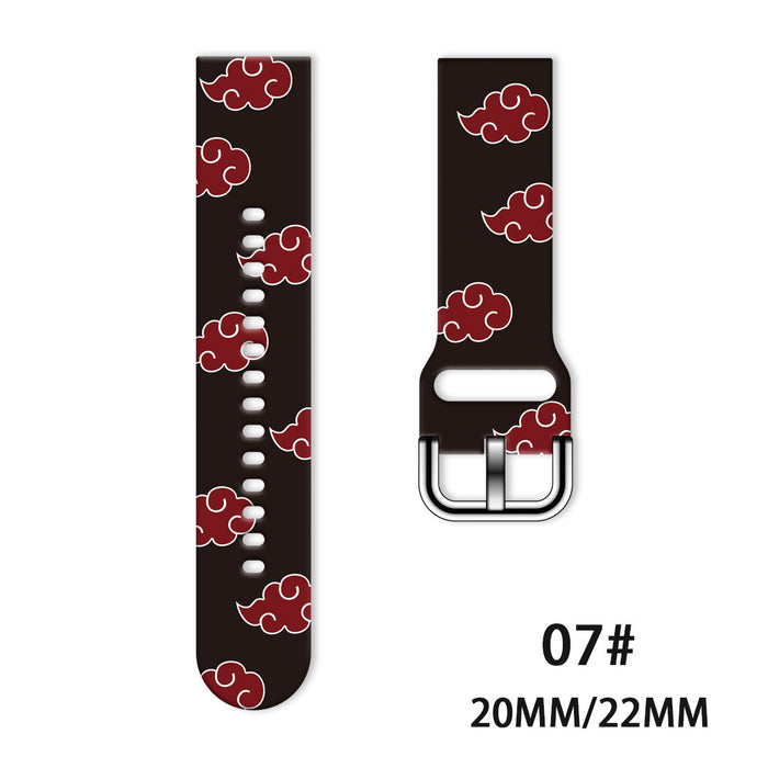 Wholesale Printed Tpu Watch Strap Wrist Strap JDC-WD-NuoQi051