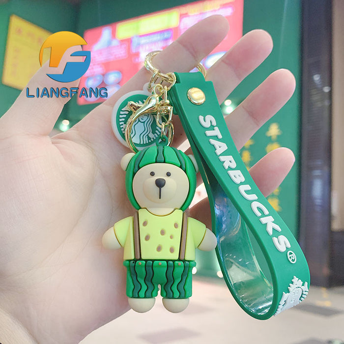 Wholesale Trend Cartoon Epoxy Keychain Cute Doll JDC-KC-LFang001