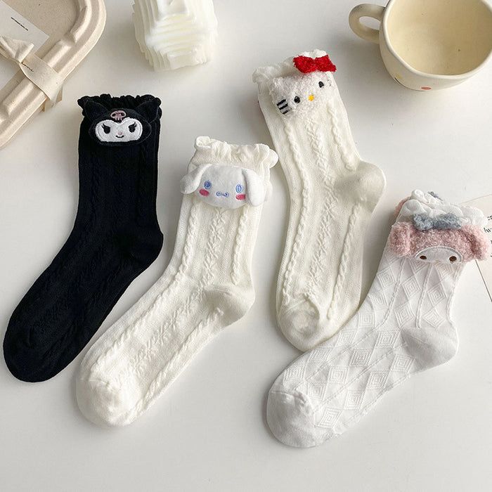 Wholesale Socks Cotton Cute Cartoon Socks (S) JDC-SK-RCM003