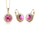 Jewelry WholesaleWholesale Rhinestone Alloy Necklace Earring Set JDC-ES-Yaqian001 Earrings 雅茜 %variant_option1% %variant_option2% %variant_option3%  Factory Price JoyasDeChina Joyas De China