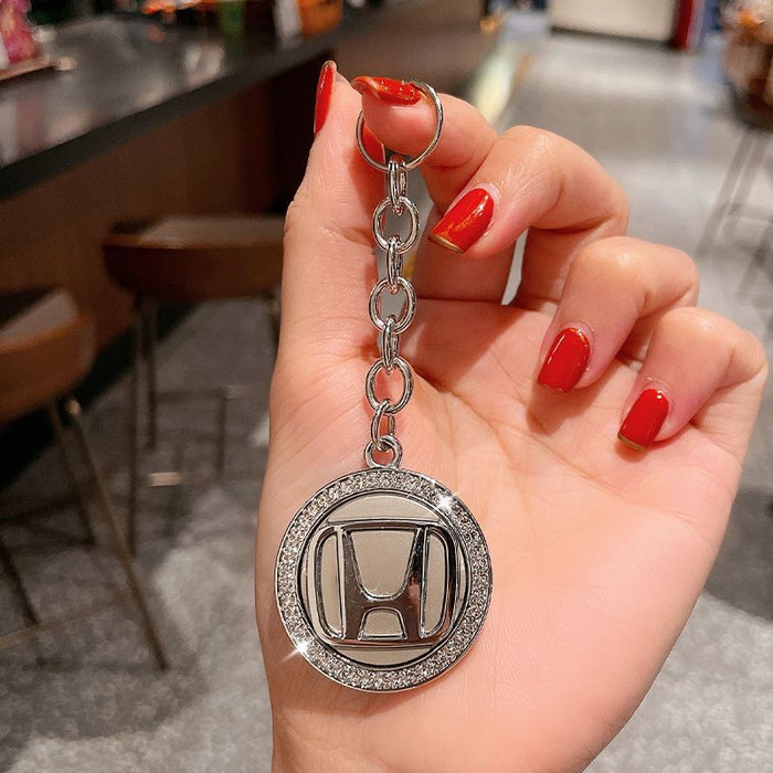 Wholesale car logo metal keychain MOQ≥2 JDC-KC-JLH001