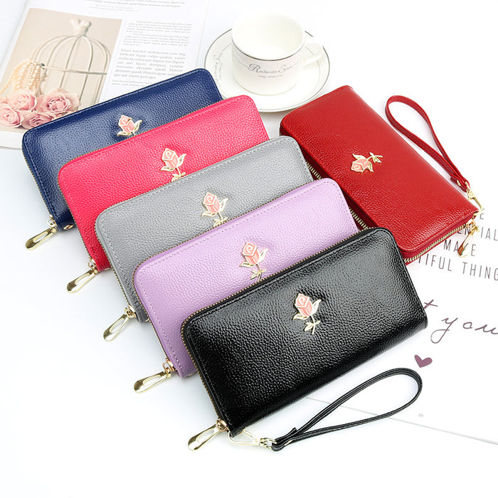 Wholesale Handbag PU Clutch Wallet Long Large Capacity JDC-HB-Yashuang005