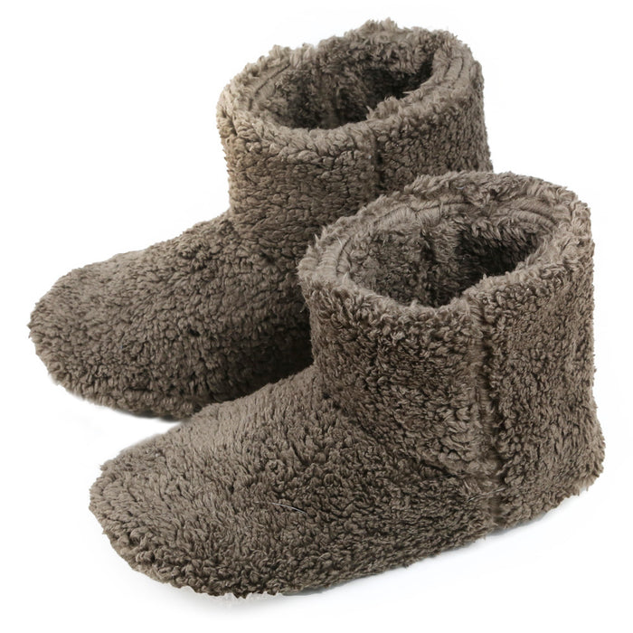 Wholesale High Boots Coral Fleece Slippers Women JDC-SP-Futai001