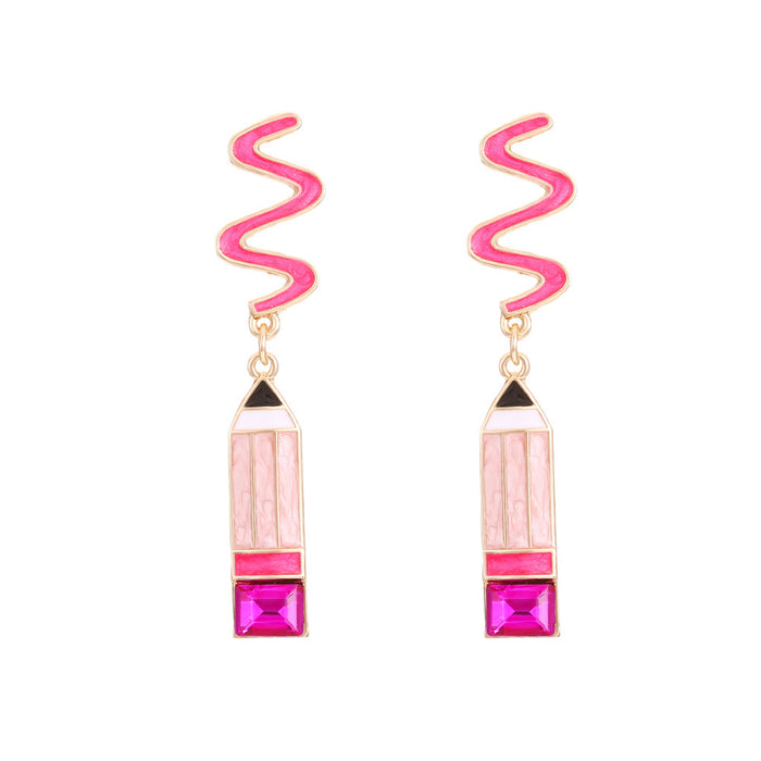 Wholesale Alloy Pencil Earrings Earrings JDC-ES-ManY044