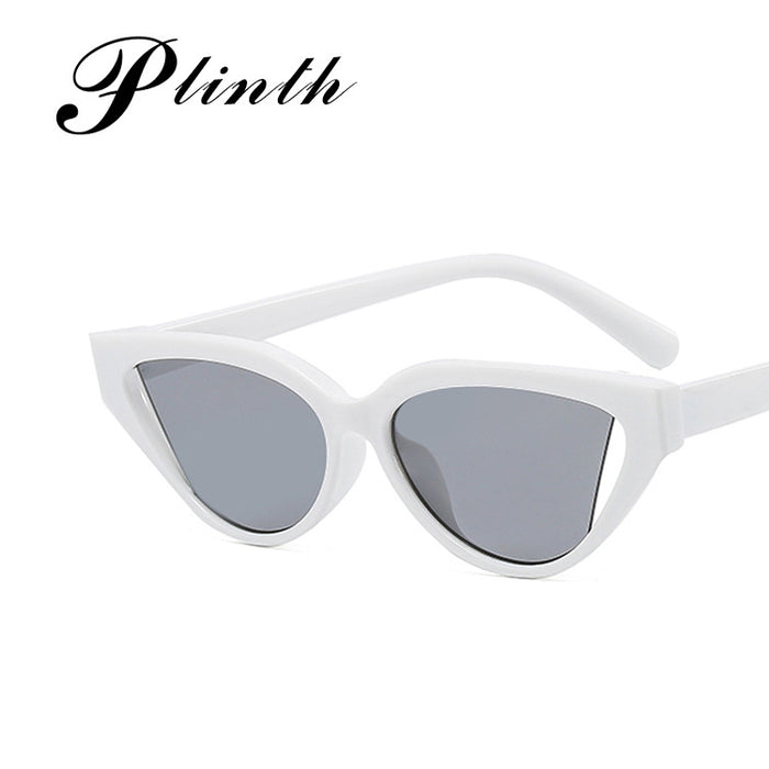 Wholesale Small Frame Notched Cat Eye Sunglasses JDC-SG-PLS070