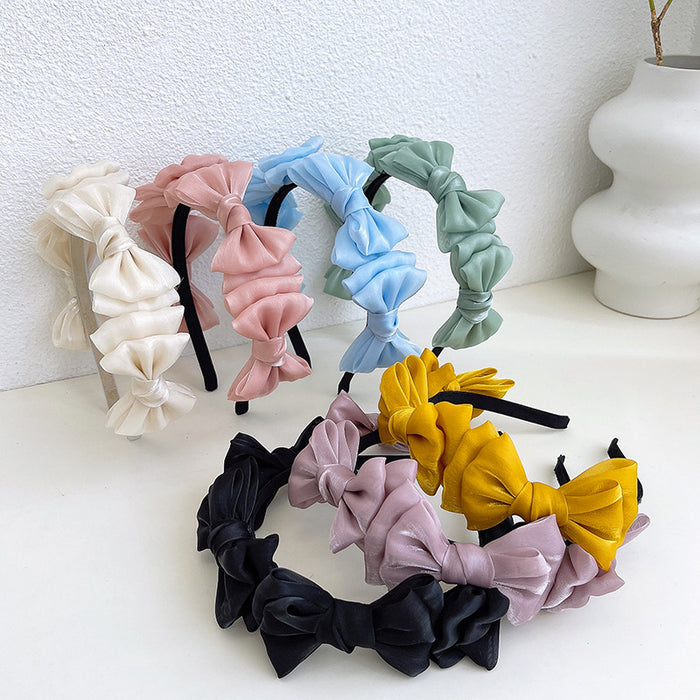 Wholesale art pleated headband temperament headband hairpin MOQ≥2 JDC-HD-YYang013