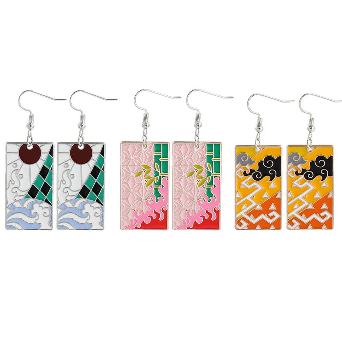 Wholesale Cute Alloy Earrings MOQ≥5 JDC-ES-ShaoH002