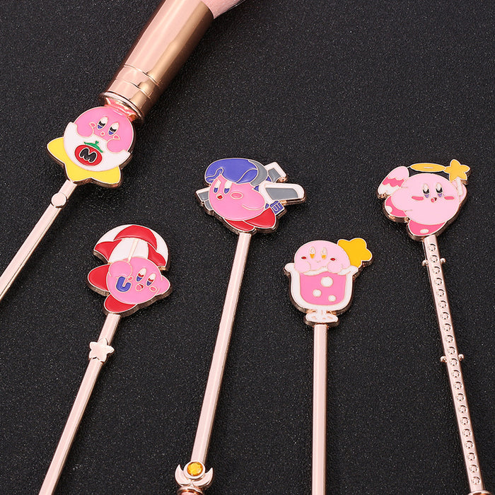 Wholesale Cartoon Artificial Fiber Makeup Brush Set (M) MOQ≥3 JDC-MB-GYu007