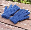 Wholesale Gloves Polyester Solid Color Half Fleece Warm JDC-GS-QinS003