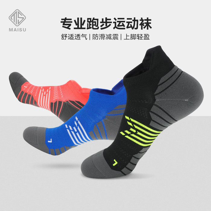 Wholesale Sock Nylon Cotton Basketball Combat Training Elite Socks Low Top Sweat Towel Bottom JDC-SK-MaiS003