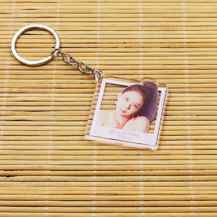 Wholesale Star Acrylic Double Sided Keychain JDC-KC-SBo005