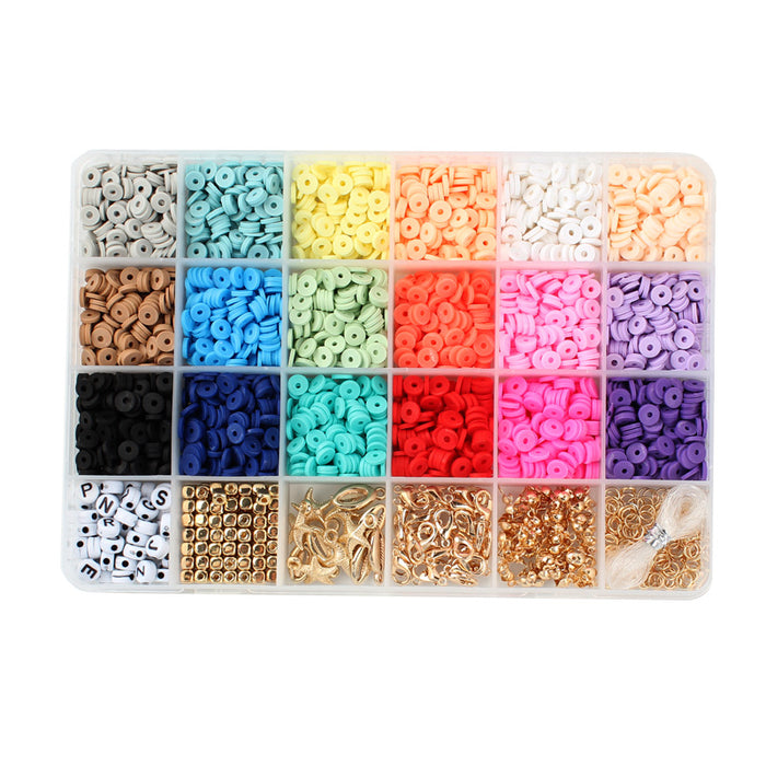 Wholesale 24 Grid DIY Resin Clay Bead Bracelet Set MOQ≥2 JDC-DIY-AoF001