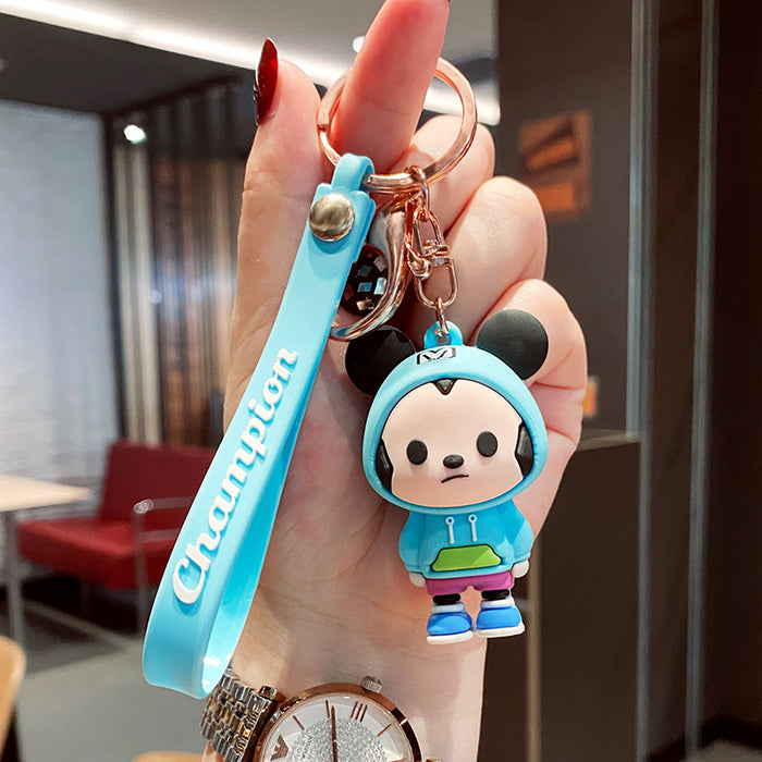 Jewelry WholesaleWholesale cartoon cute sports mouse juvenile keychain (F) JDC-KC-GSXM074 Keychains 萌叙 %variant_option1% %variant_option2% %variant_option3%  Factory Price JoyasDeChina Joyas De China