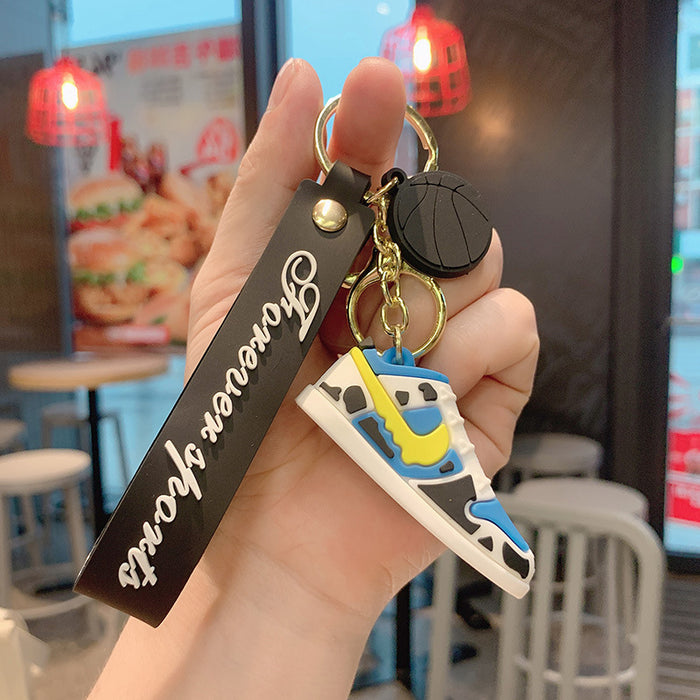 Wholesale Ornament Car Wholesale Cute Soft Rubber Key Chain MOQ≥2 (F) JDC-KC-JCai021