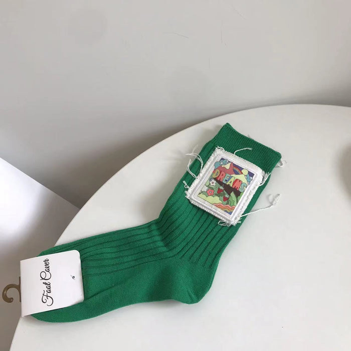 Wholesale Socks Cotton Cartoon Cloth Socks JDC-SK-XuXu006