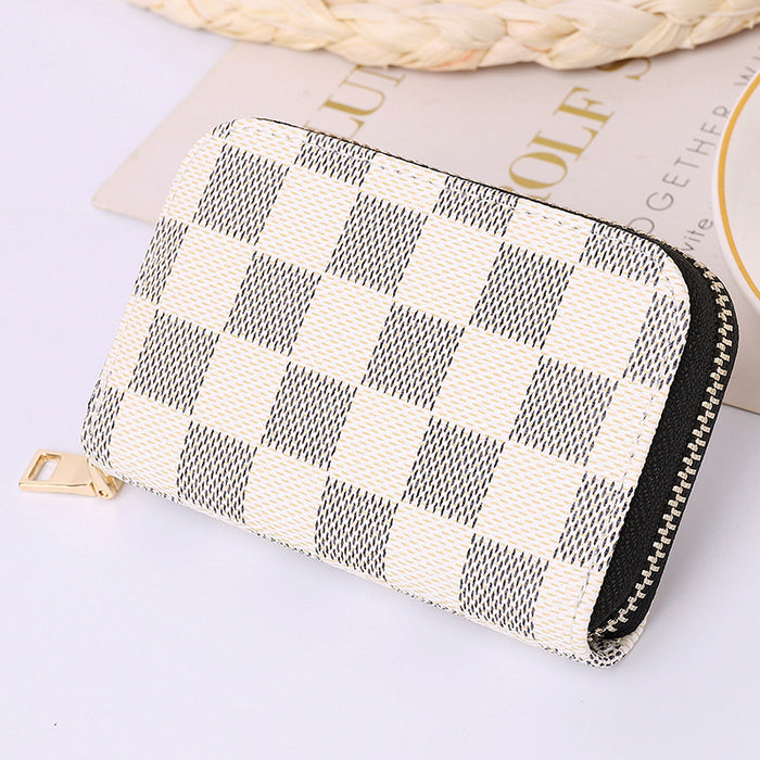 Wholesale Wallet PU Printing Anti-degaussing Card Holder Coin Card Holder MOQ≥3 JDC-WT-LiT001