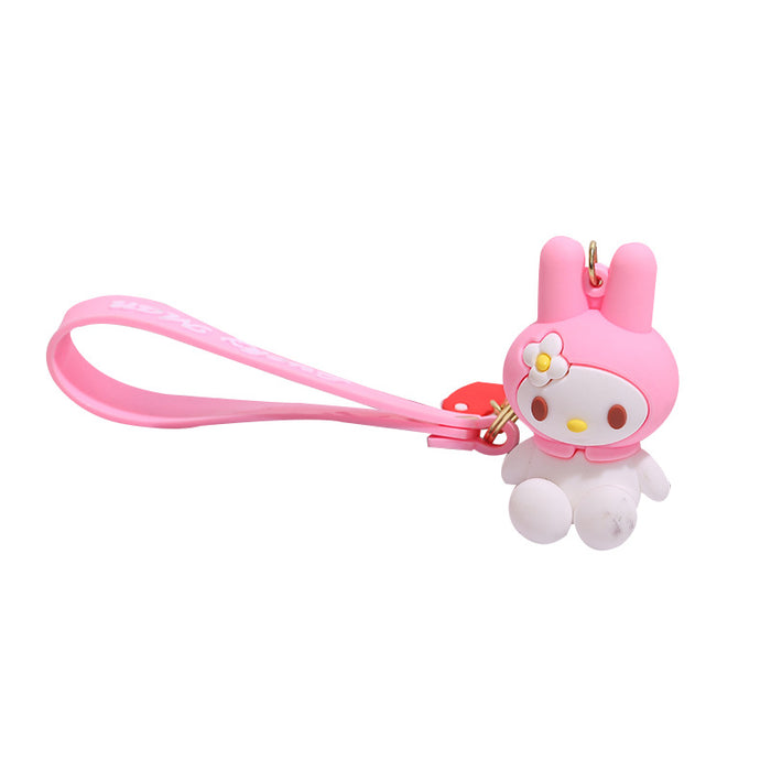 Wholesale keychain pvc doll cute key pendant cartoon JDC-KC-KDian007